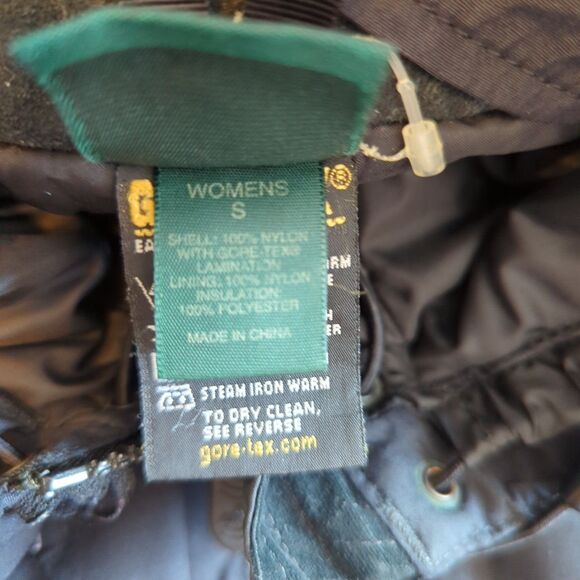 EMS Gore Tex XCR Jacket Womens Small Black Hooded Outdoor Hiking Waterproof - Picture 7 of 11